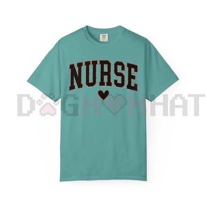 Leopard Nurse Lightning Bolt T-Shirt