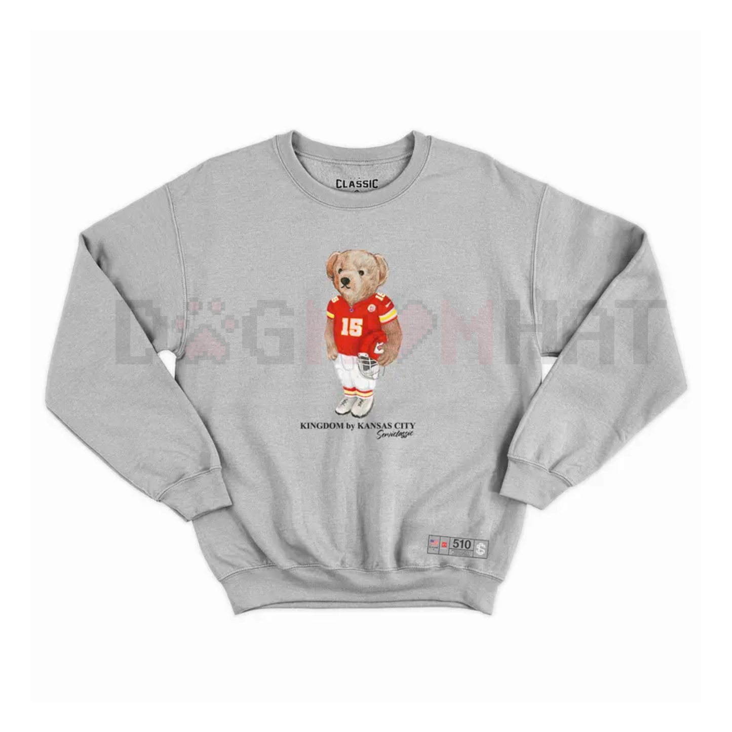 Football All Team Graphic Sweatshirt – Vintage Sport Varsity Crewneck Pullover