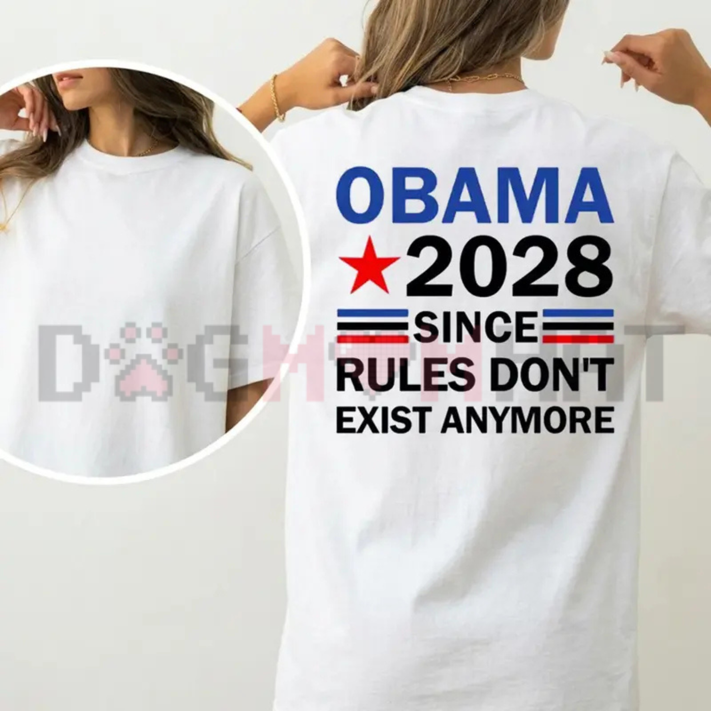 Political Humor Graphic T-Shirt - 2028 Election Joke Soft Cotton Unisex Tee