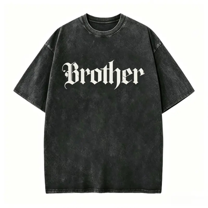 Gothic Mama Old English Graphic Tee - Dark Aesthetic Grunge Pure Cotton Alternative Mother’s Day Shirt