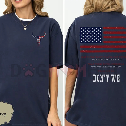 Morgan Vintage Still the Problem 2026 Tour T-Shirt - Patriotic Flag Graphic Tee