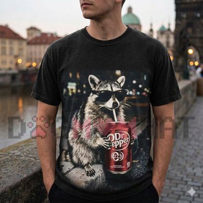 Vintage Raccoons Dr. Pepper T-Shirt