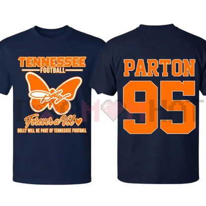 Dolly Parton Tennessee '95 T-Shirt - Vintage Country Music & Football Graphic Tee