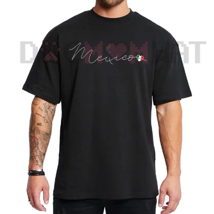Simple Love Mexican Lowrider Style Graphic Tee
