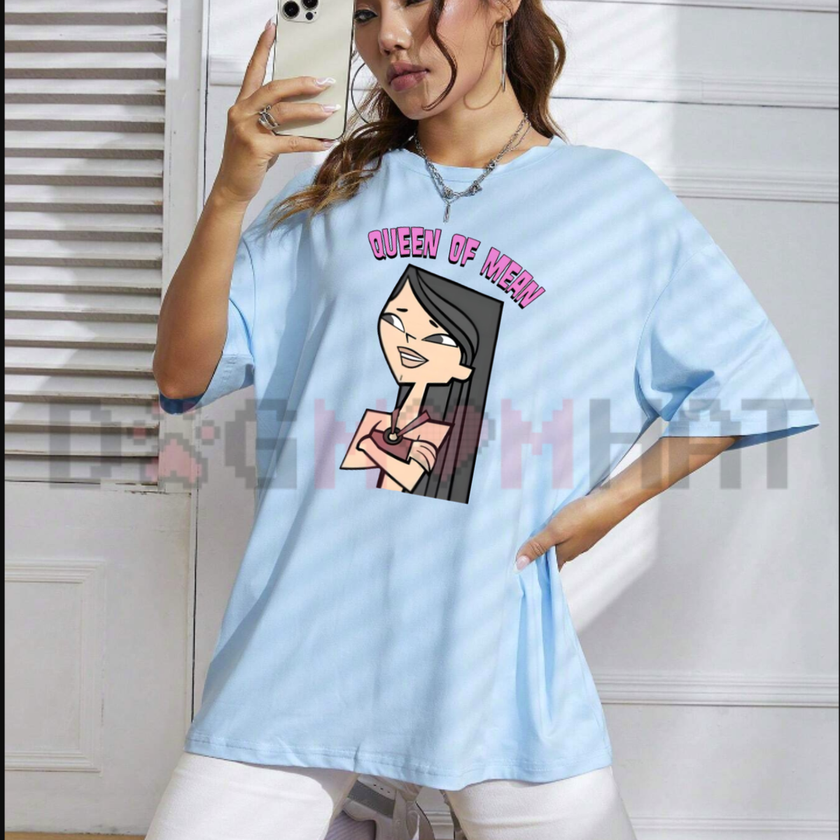 Reality Drama Villainess Y2K Graphic Tee – Retro Cartoon Competition T-Shirt