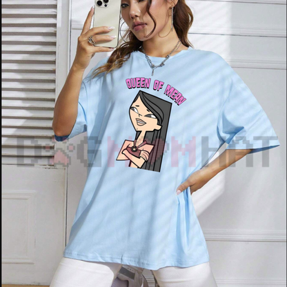 Reality Drama Villainess Y2K Graphic Tee – Retro Cartoon Competition T-Shirt