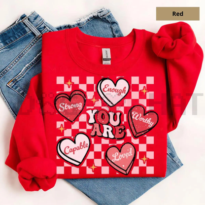 Cute Teacher Valentine Sweatshirt