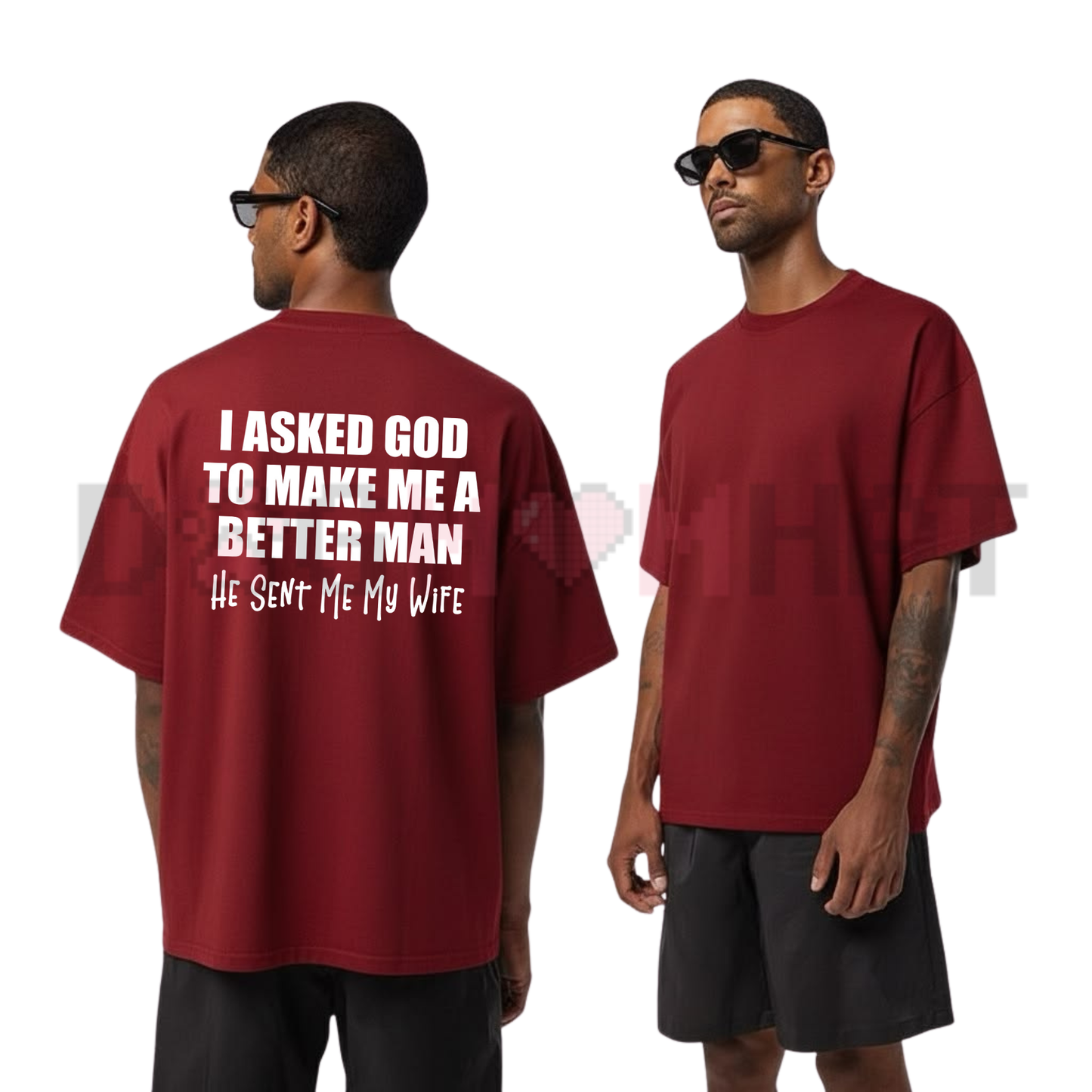 Christian Faith Inspirational Graphic Tee - Funny Husband Gift T-Shirt
