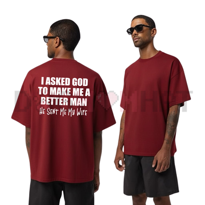 Christian Faith Inspirational Graphic Tee - Funny Husband Gift T-Shirt