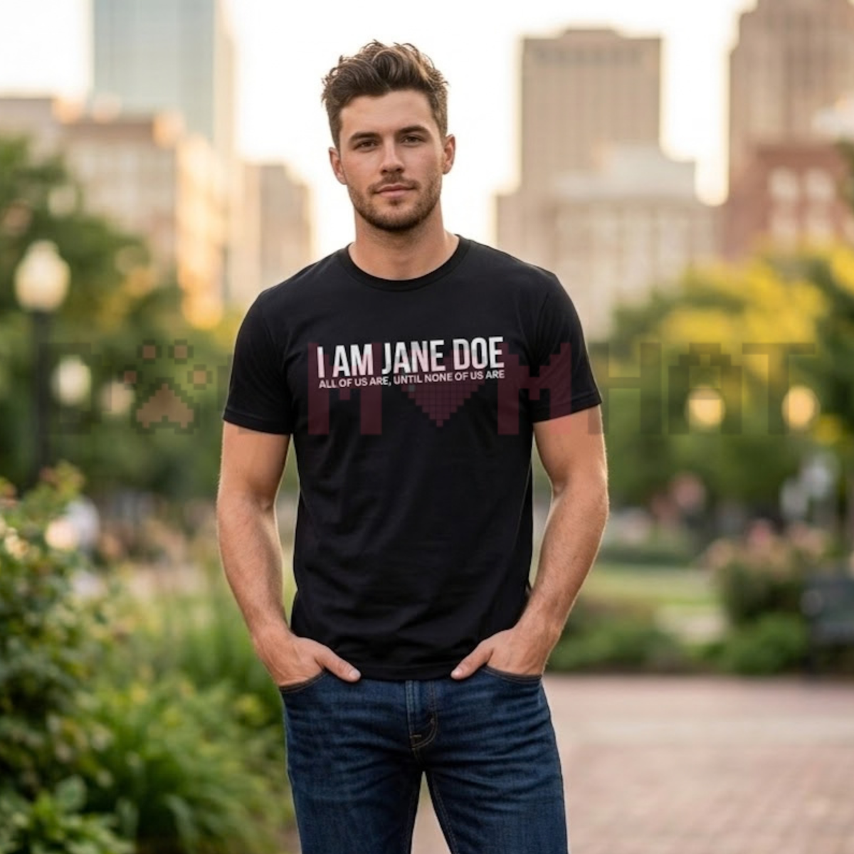 I Am Jane Doe Empowerment Graphic T-Shirt