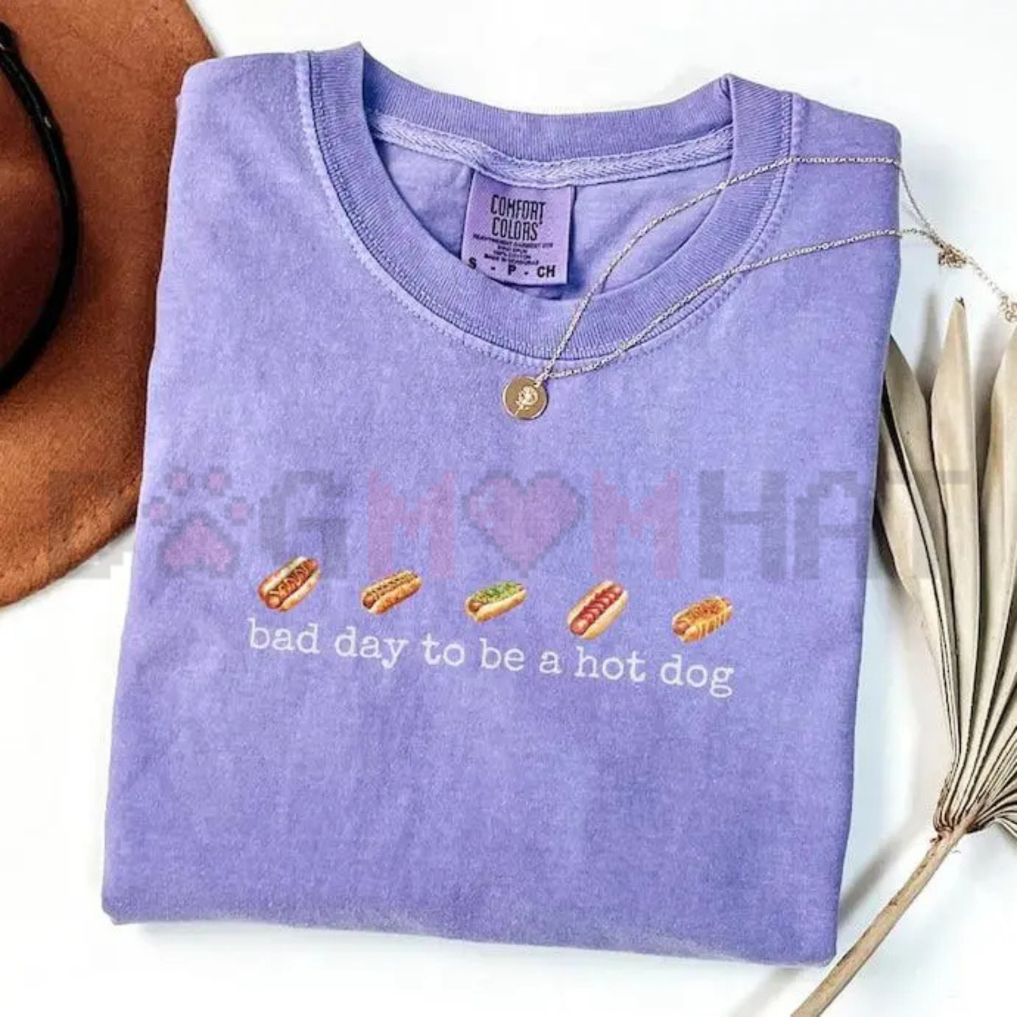 "Bad Day To Be A Hot Dog" T-Shirt – Retro Summer BBQ Mascot Tee