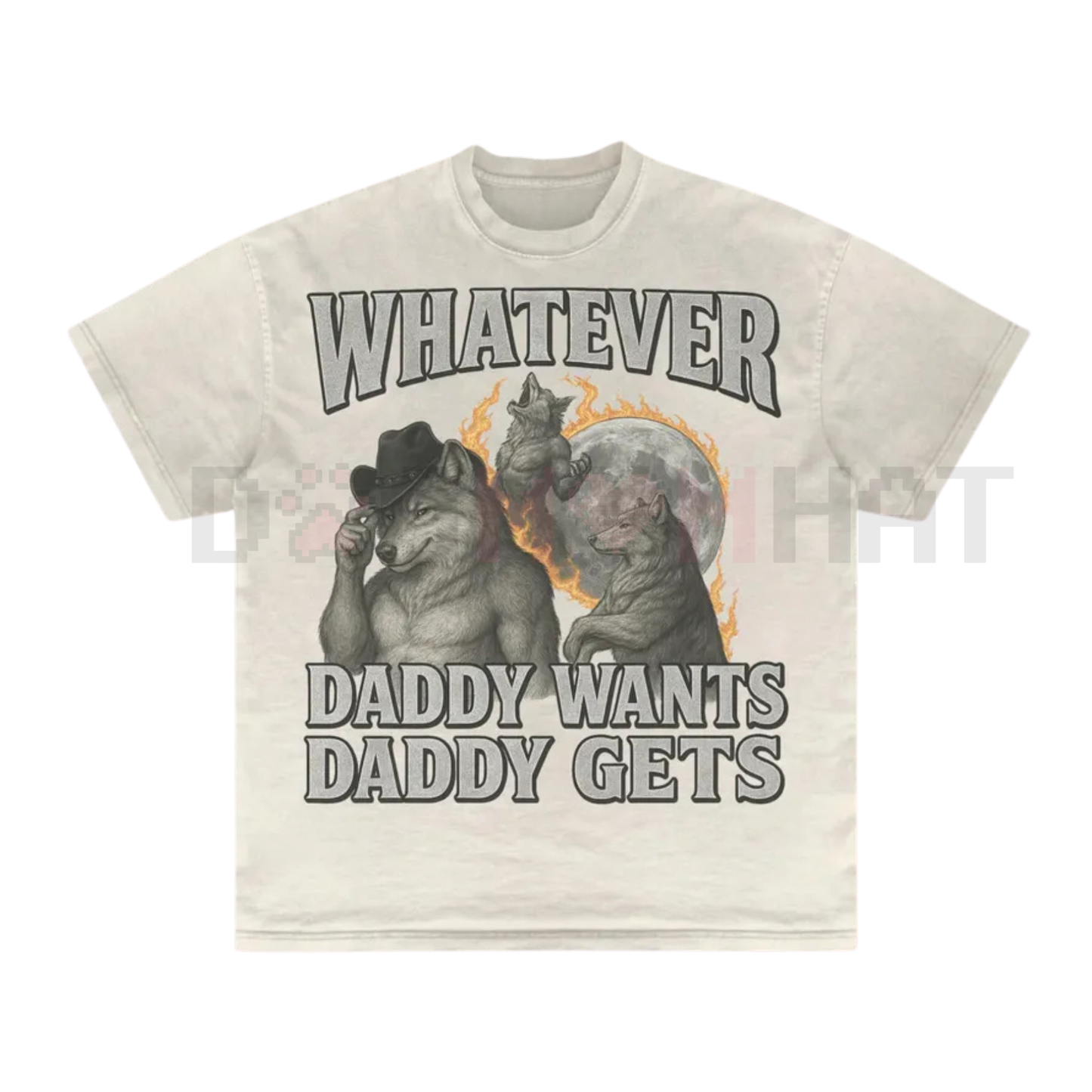 Edgy Viral Slogan T-Shirt – Unisex Dark Humor Werewolf Meme Cringe Apparel