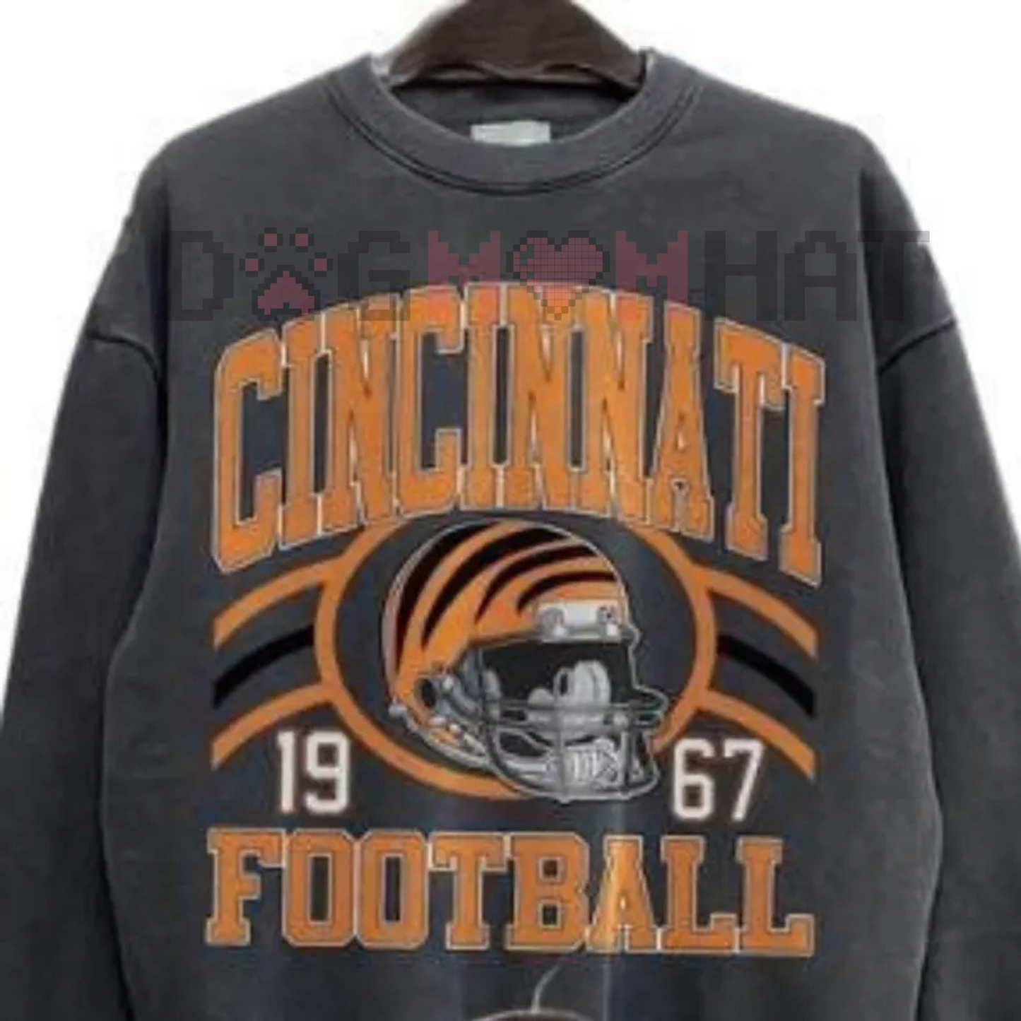 New Retro Style Varsity All Team Football Crewneck Sweatshirt