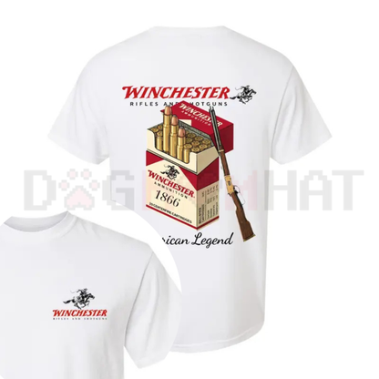 Winchester "American Legend" Men's Tee – 1866 Ammo Box Graphic Shirt