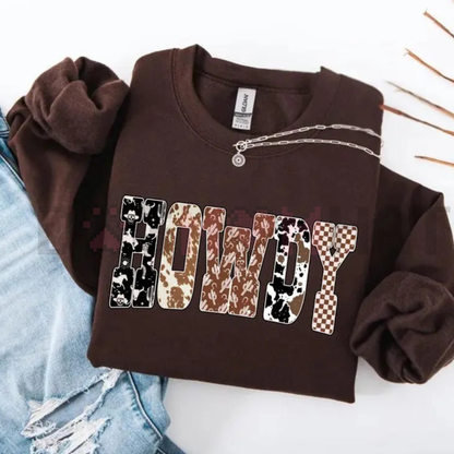 "Howdy Yee Haw" Western Sweatshirt