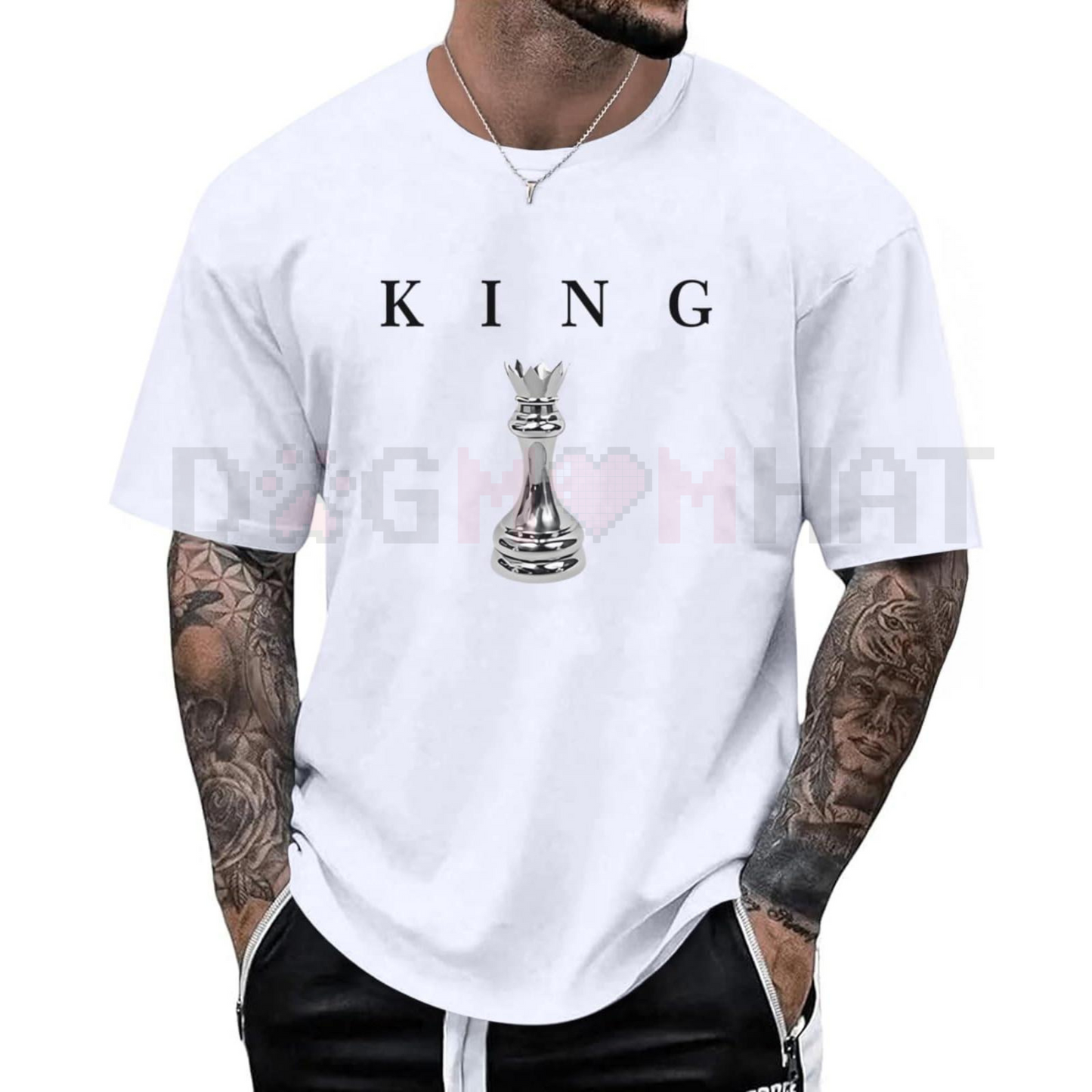 Men's Chess Shirt Graphic Tee – Designer Printed Urban Streetwear T-Shirt
