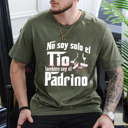 "No Soy Solo El Tío, También Soy El Papá" Graphic T-Shirt