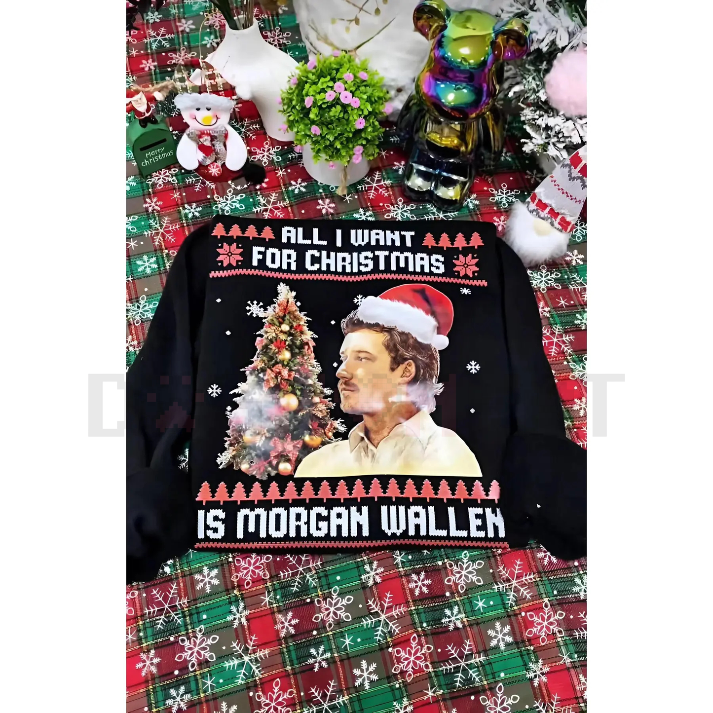 "All I Want for Christmas" Music Lover Gift sweatshirt