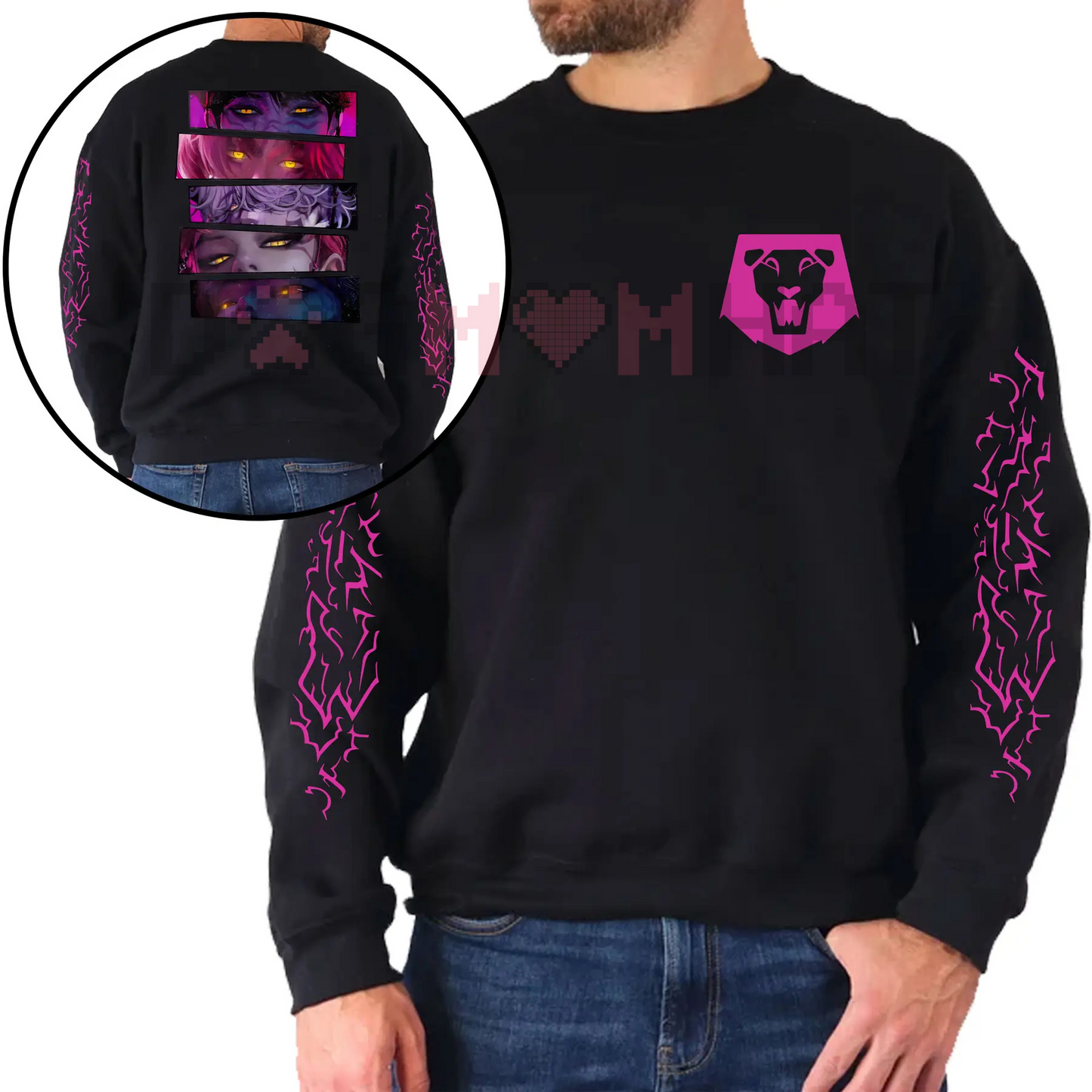 Limited KPop Demon Hunters Saja Boys Sweatshirt