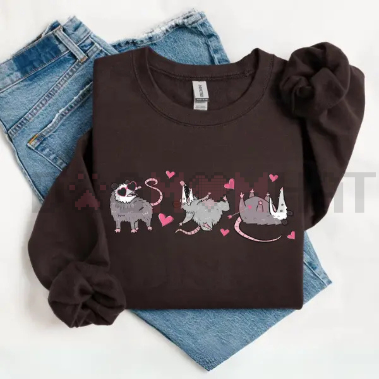 Possum Valentine Sweatshirt