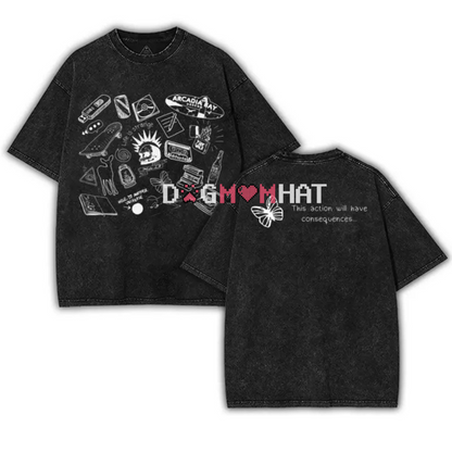 Life is Strange Washed T-Shirt – 2-Sided Graphic Tees