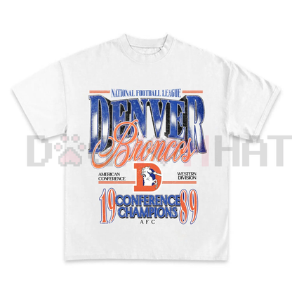 Vintage Denver Football Graphic T-Shirt