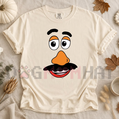 Comfort Colors® Mr & Mrs Potato Head Thanksgiving Couple Graphic T-Shirt