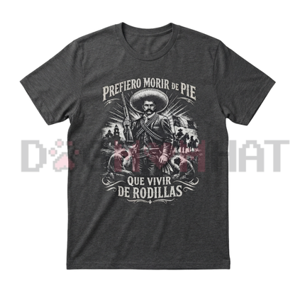 Emiliano Zapata Graphic Tee - Oversized Mexican Revolution Top