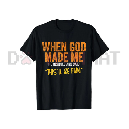 Divine Recipe Sarcastic Graphic Tee - Funny Custom Ingredients Unisex Pure Cotton Quote Shirt