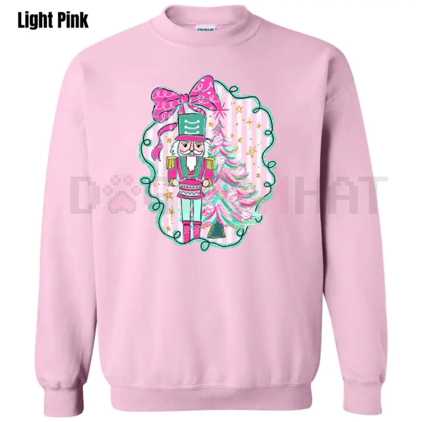 Pink & Teal Nutcracker Sweatshirt