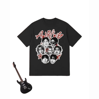 Arirang K-Pop Inspired Graphic Tee - Korean Culture Music Fan Top