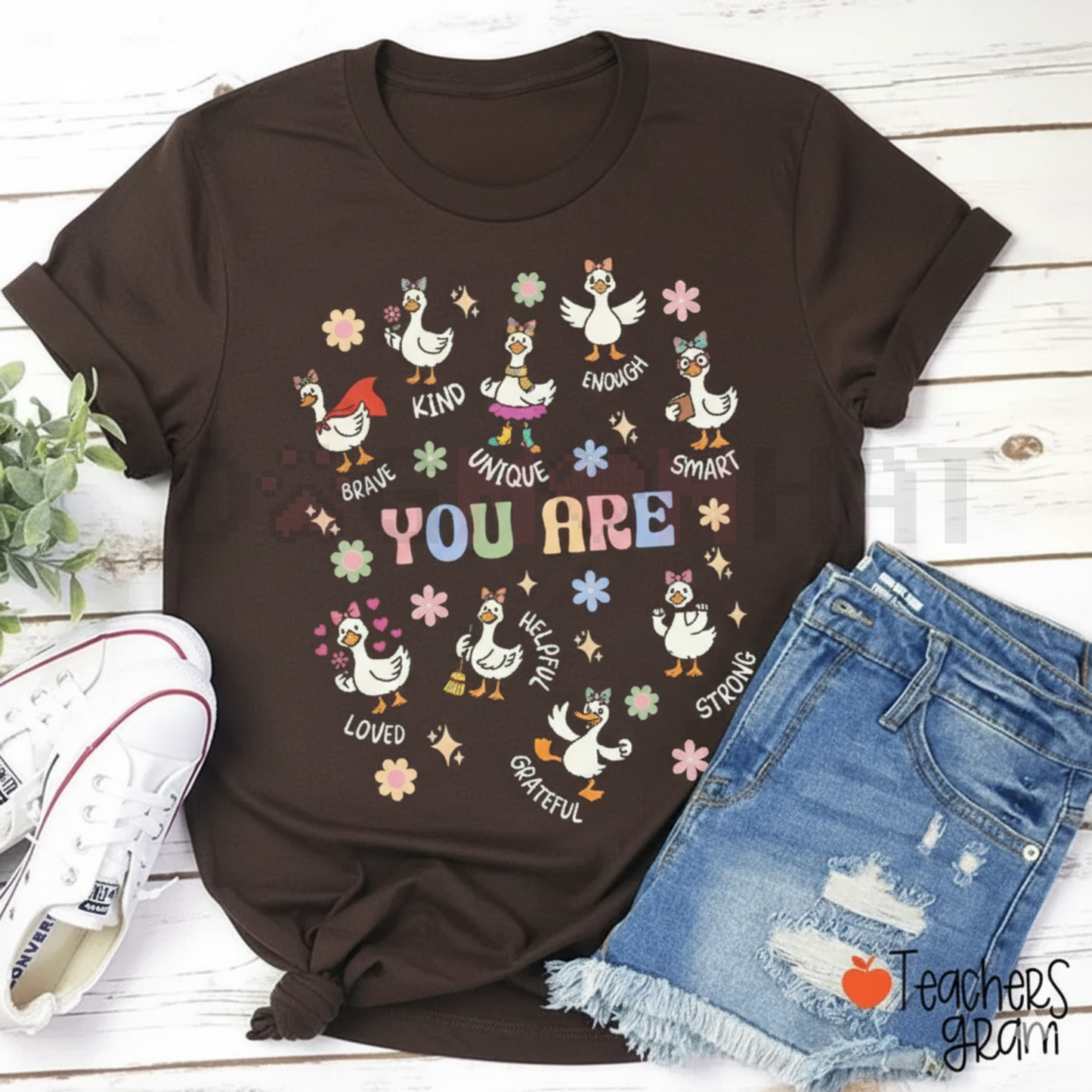 Silly Goose You Are Kind T-Shirt – Motivational Goose Graphic Tee | Positive Encouragement Apparel