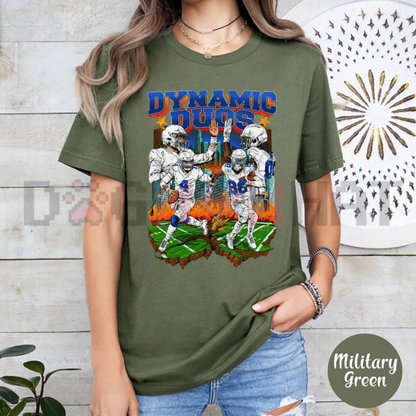 Dak Prescott & CeeDee Lamb Dallas Football Graphic T-Shirt