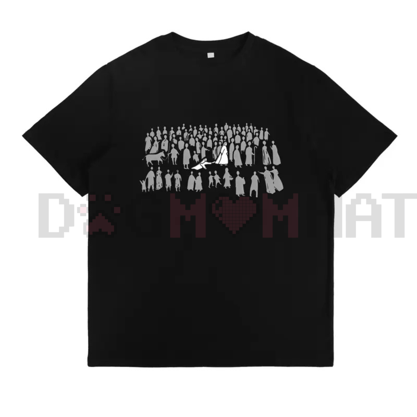 "By His Wounds" Christian Washed T-Shirt