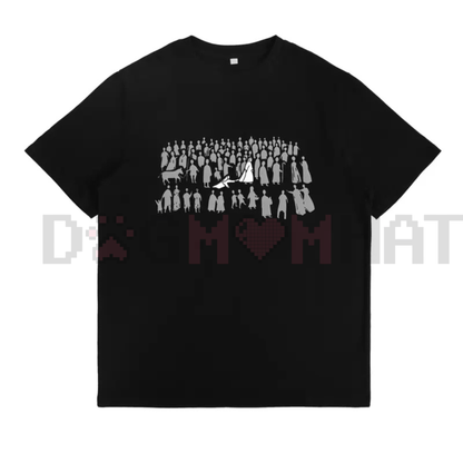 "By His Wounds" Christian Washed T-Shirt