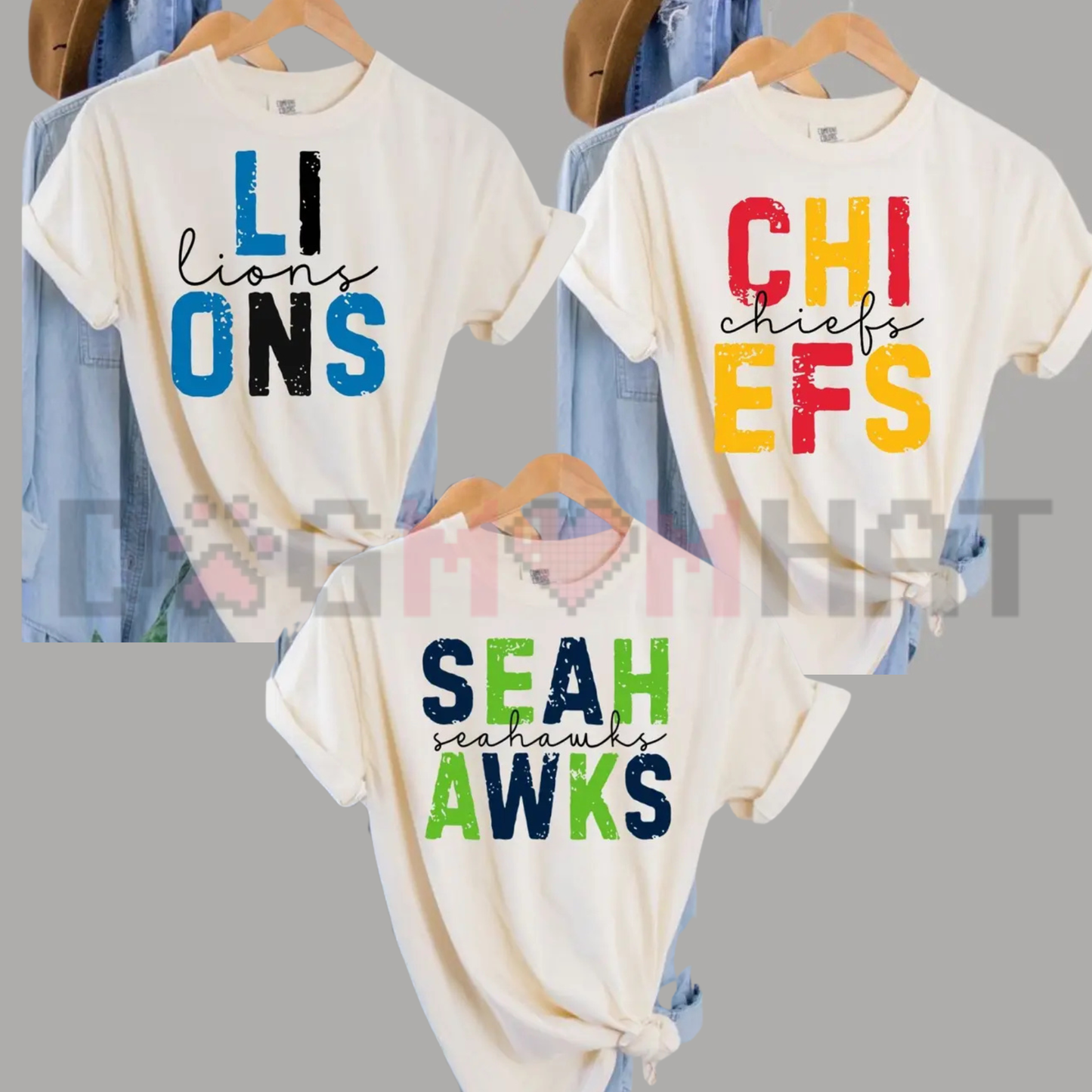 First Down Football Ivory Graphic Tee - Vintage Retro Game Day Soft Cotton Unisex Custom Team Sport T-Shirt