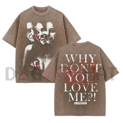 "Wash" Psychological Horror Art Heavyweight T-Shirt