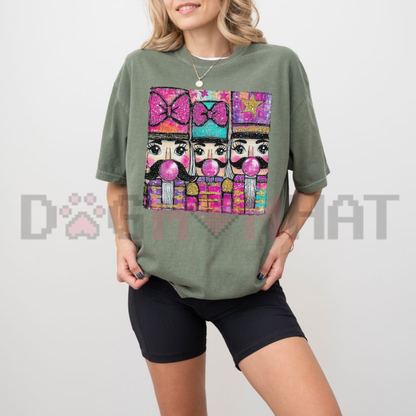 Comfort Colors® Nutcracker Christmas T-Shirt - Trendy Women's Holiday Graphic Tee