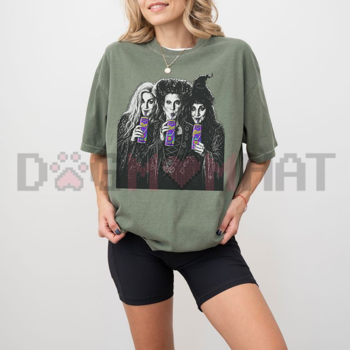 Sanderson Sisters Witches Brew Energy Drink Graphic T-Shirt