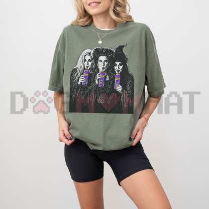 Sanderson Sisters Witches Brew Energy Drink Graphic T-Shirt