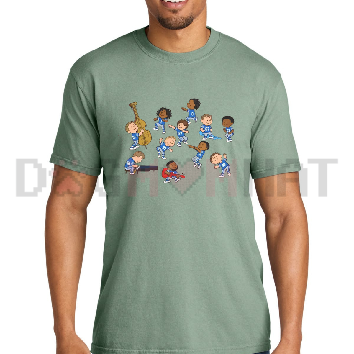 Detroit Players Dance Graphic T-Shirt