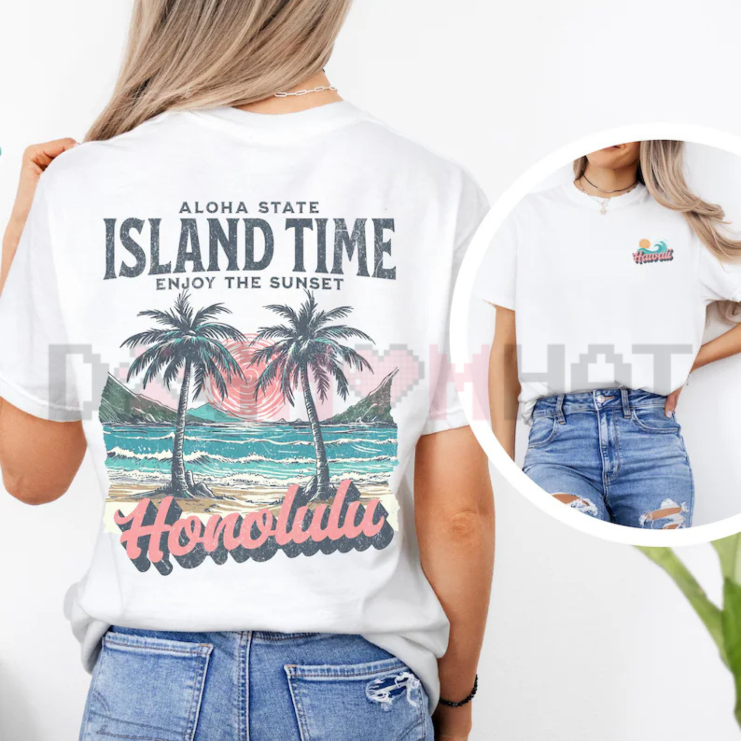 Hawaiian Island Vibes Comfort T-Shirt