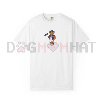 NYC Basketball Teddy Retro Graphic Tee