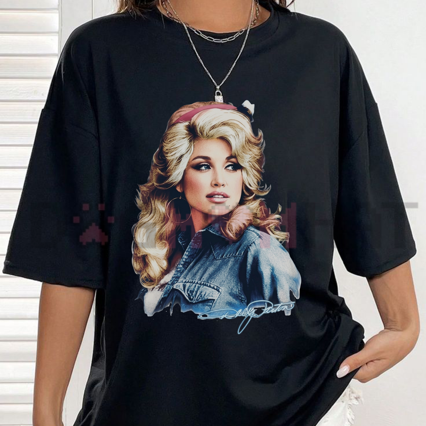 80s Dolly Parton Graphic T-Shirt - Retro Country Music Legend Streetwear Tee