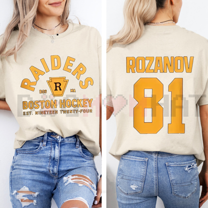 Retro Hudson Williams & Connor Storrie 2-Sided T-Shirt
