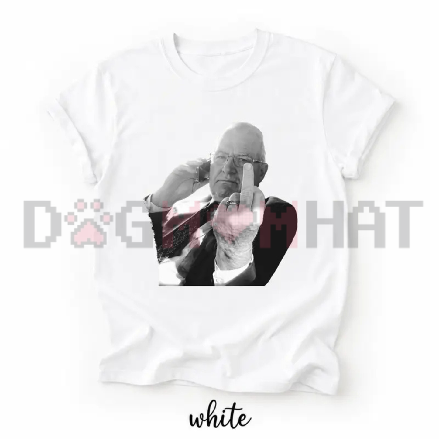 Kevin Reddington Courtroom Lawyer Portrait Graphic Tee - Soft Cotton Unisex Black And White Photo T-Shirt