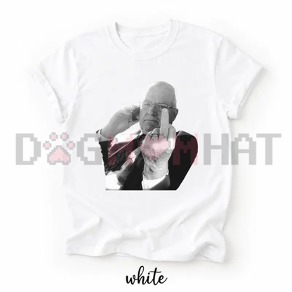 Kevin Reddington Courtroom Lawyer Portrait Graphic Tee - Soft Cotton Unisex Black And White Photo T-Shirt
