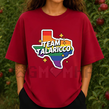 Talarico For Texas Rainbow Pride T-Shirt – LGBTQ Democrat Political Unisex Tee