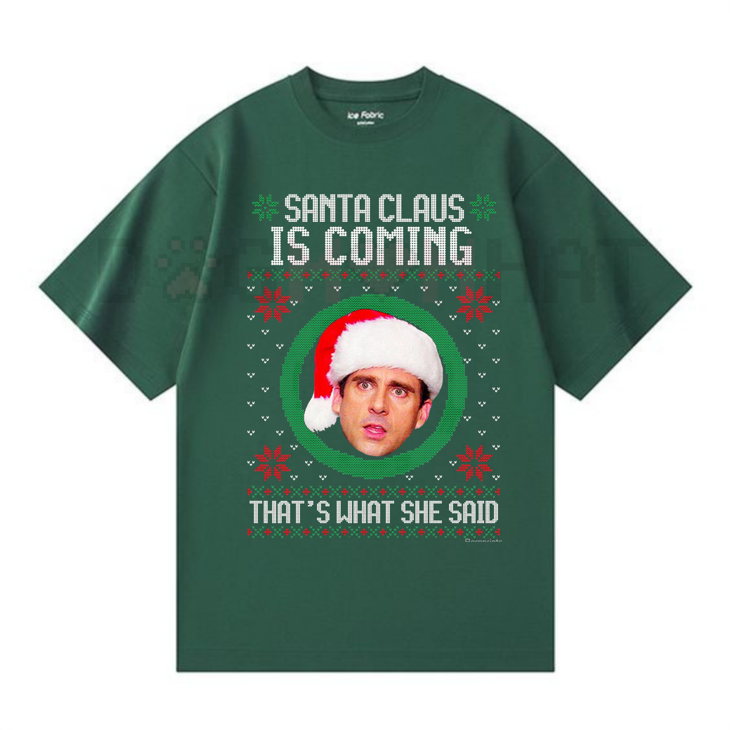 The Office Christmas Vintage Shirt – Michael Scott Santa Claus Meme Tee