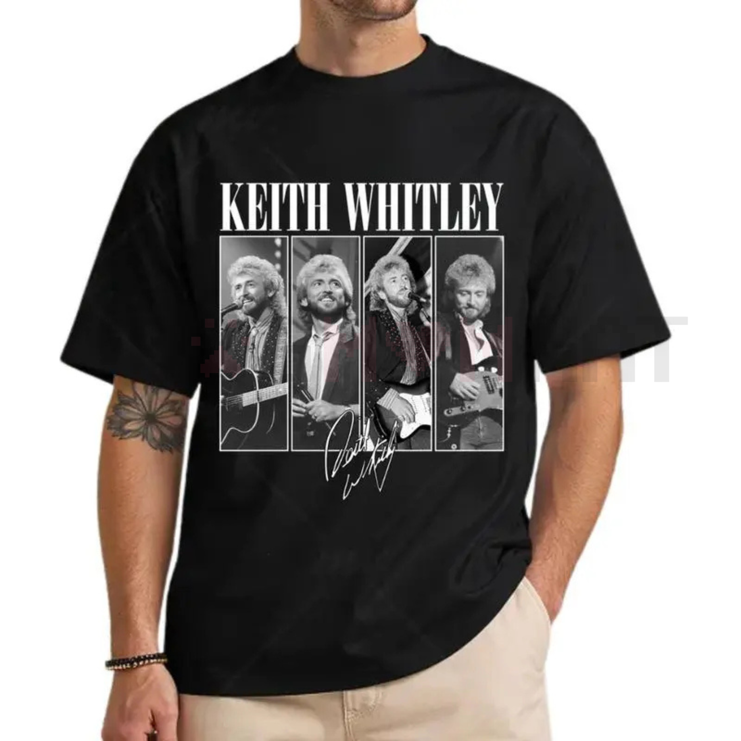 Authentic Country Keith Whitley T-Shirt – Traditional Music Fan Retro Tee